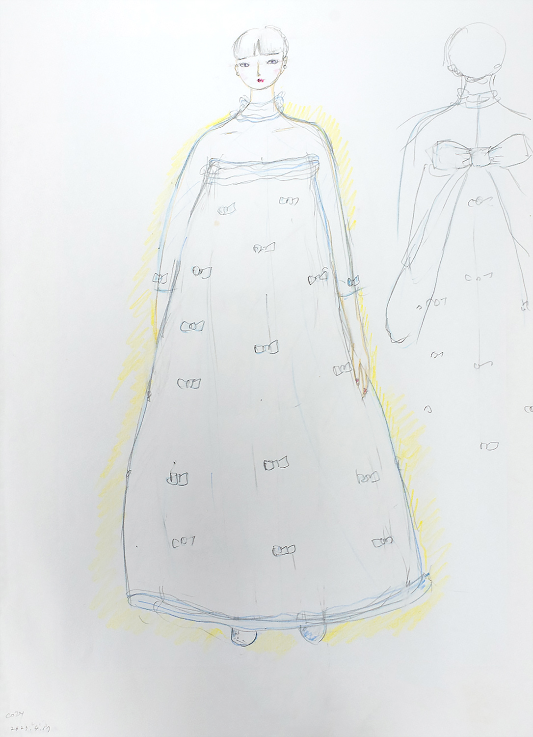 ウエディングドレスtomoko