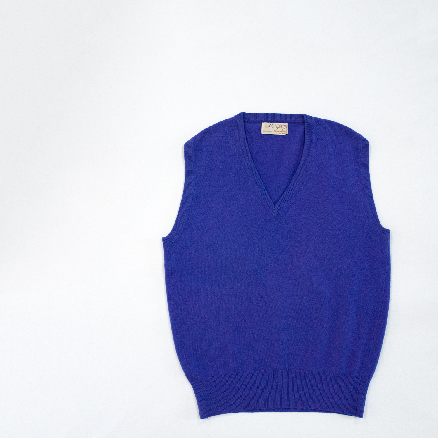 ヴィンテージマックジョージ・ジーロングスリップオーバー・ロイヤルブルー
